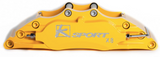 KSport® (08-23) Challenger V8 SuperComp Cross Drilled Fixed Front Big Brake Kit