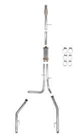 Hooker® (19-23) Silverado/Sierra 409SS 2-1/2" Dual Cat-Back System (CrewDouble Cab)