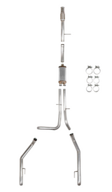 Hooker® (19-23) Silverado/Sierra 409SS 2-1/2" Dual Cat-Back System (CrewDouble Cab)
