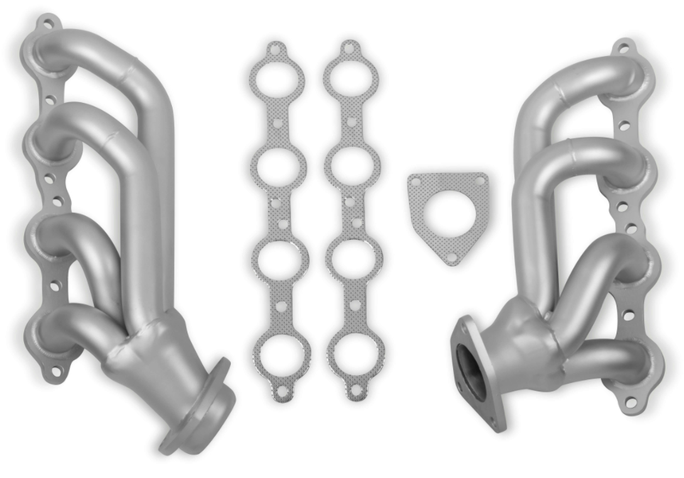 Flowtech® (02-13) GM SUV/Truck 1-5/8" Ceramic Mild Steel Shorty Headers