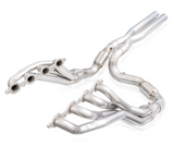 Stainless Works® (19-26) Silverado/Sierra 304SS 1-7/8" x 3" Long Tube Headers with Catted Mid-Pipes