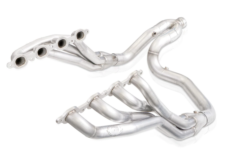Stainless Works® (19-23) Silverado/Sierra 304SS 1-7/8" x 3" Long Tube Headers with Catted Mid-Pipes