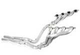 Stainless Works® (07-13) Silverado/Sierra 304SS 1-7/8" x 3" Long Tube Headers with Catted Mid-Pipes (Crew/Double Cab)