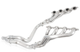 Stainless Works® (07-13) Silverado/Sierra 304SS 1-7/8" x 3" Long Tube Headers with Catted Mid-Pipes (Crew/Double Cab)