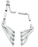 Stainless Works® (99-02) Silverado/Sierra 304SS 1-3/4" x 2-1/2" Long Tube Headers with Catted Mid-Pipes