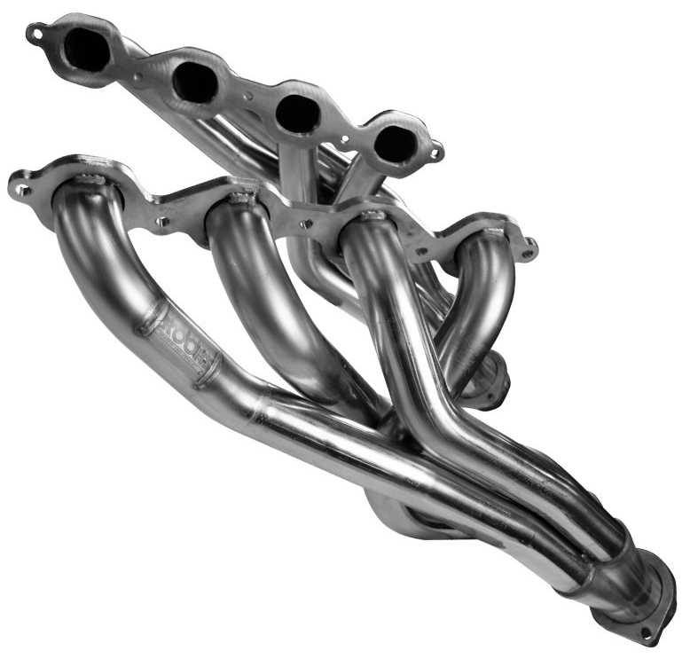 Kooks® (19-23) Silverado/Sierra 304SS 1-7/8" x 3" Long Tube Headers with 3" x 3-1/2" Green Catted Y-Pipe