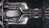 Stainless Works® (16-19) CTS-V 304SS 2" x 3"  Long Tube Headers with Catted Mid-Pipes