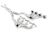 Stainless Works® (09-15) CTS-V 304SS 2" x 3" Long Tube Headers with Catted Mid-Pipes