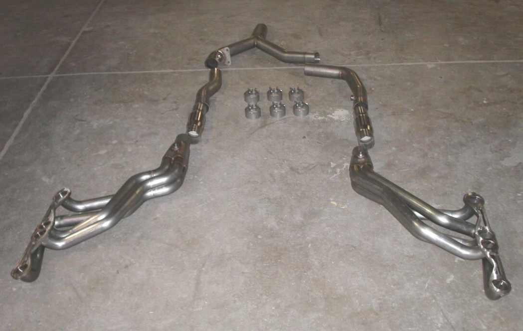 Stainless Works® (94-95) Camaro 304SS 1-3/4" x 2-1/2" Long Tube Headers with Catted Mid-Pipes