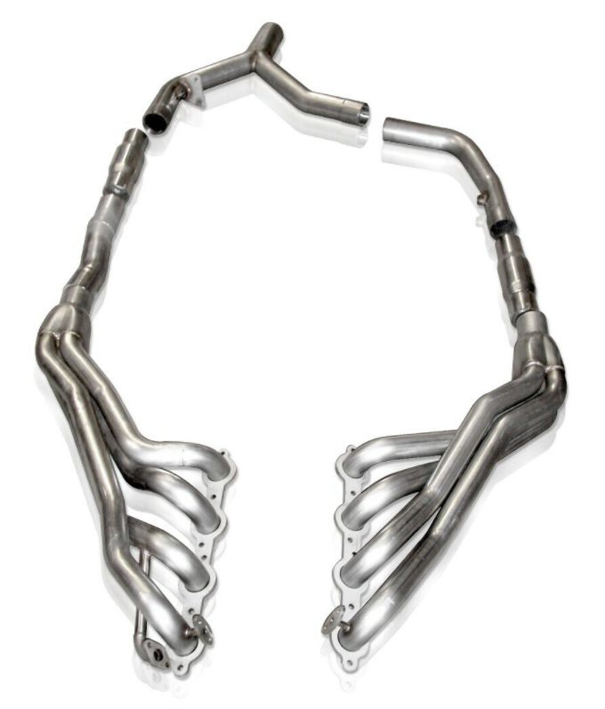 Stainless Works® (98-99) Camaro 304SS 1-3/4" x 2-1/2" Long Tube Headers with Catted Mid-Pipe