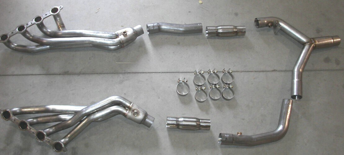 Stainless Works® (01-02) Camaro 304SS 1-3/4" x 2-1/2" Catted Long Tube Headers