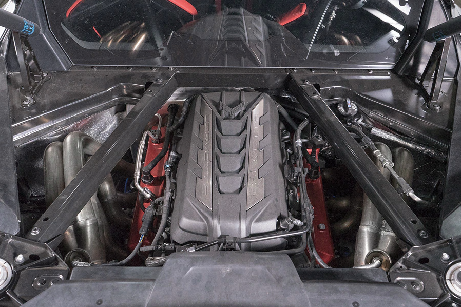 Stainless Works® (20-24) Corvette Stingray 304SS 3" Short Tube Headers