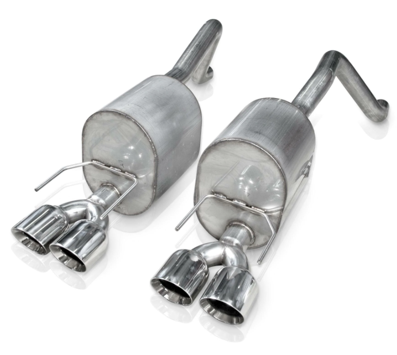 Stainless Works® (05-08) Corvette Stingray/Grand Sport 304SS 2.5" Turbo Chambered Axle-Back System