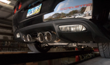 Stainless Works® (05-08) Corvette Stingray/Grand Sport 304SS 2.5" Turbo Chambered Axle-Back System