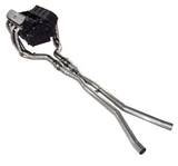 Stainless Works® (05-08) Corvette C6 304SS 3" Long Tube Headers with Catted X-Pipe