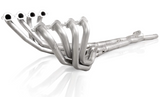 Stainless Works® (05-13) Z06/ZR1 304SS 3" D-Shaped Long Tube Headers with Catted X-Pipe