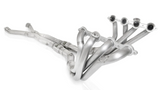 Stainless Works® (01-04) Corvette C5 304SS 1-7/8" x 3" Long Tube Headers with Catted X-Pipe