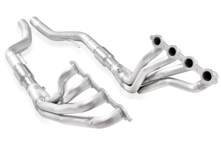 Stainless Works® (14-17) Chevy SS 304SS 1-7/8" x 3" Long Tube Headers with Catted Mid-Pipes