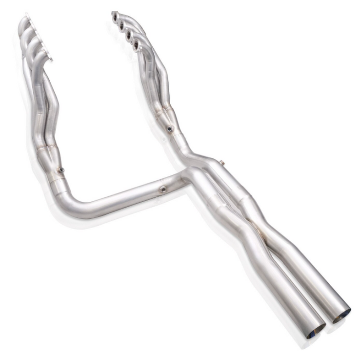 Stainless Works® (15-20) Tahoe/Yukon 304SS 1-7/8" x 3" Long Tube Headers with Catted Mid-Pipes