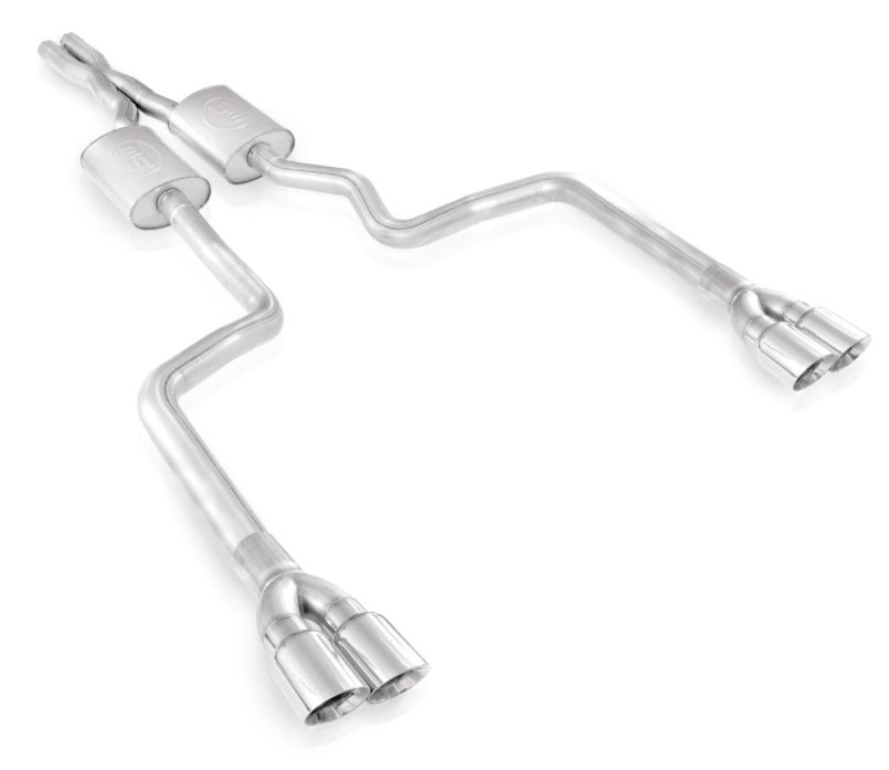 Stainless Works® (08-14) Challenger V8 304SS 3" Turbo Chambered Cat-Back System