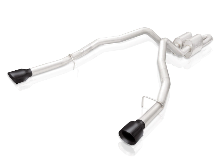 Stainless Works® (19-23) RAM 1500 304SS Dual Turbo Chambered Cat-Back System with 5" OD Tips