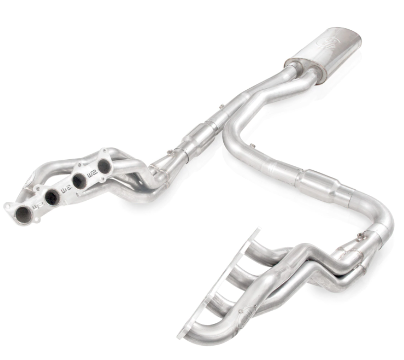 Stainless Works® (11-14) F-150 304SS 3" Long Tube Headers with Catted Mid-Pipes