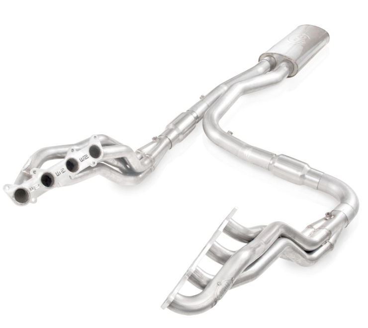Stainless Works® (11-14) F-150 304SS 3" Long Tube Headers with Catted Mid-Pipes