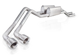 Stainless Works® (04-08) F-150 304SS 2.5" Dual Turbo Chambered Cat-Back System
