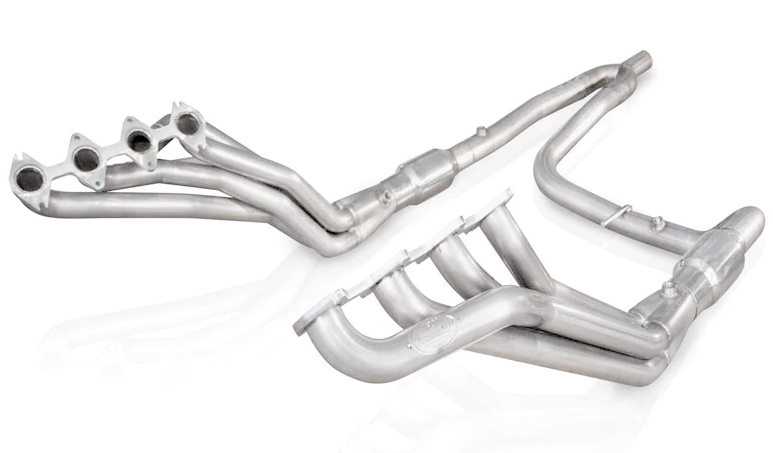 Stainless Works® (04-08) F-150 304SS 1-3/4" x 3" Long Tube Headers with Catted Mid-Pipes