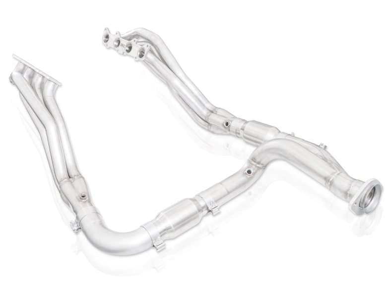 Stainless Works® (15-20) F-150 304SS 1-7/8" x 3" Long Tube Headers with Catted Mid-Pipes