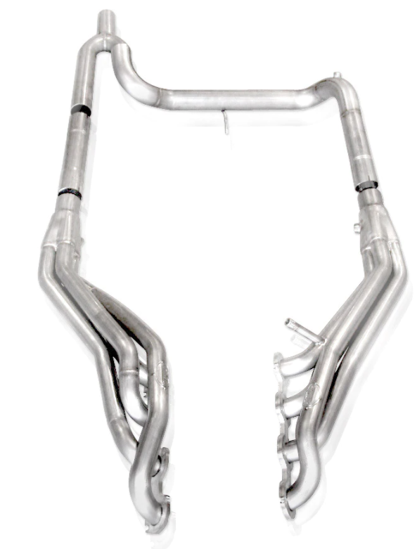 Stainless Works® (04-08) F-150 304SS 1-5/8" x 3" Long Tube Headers with Catted Mid-Pipes