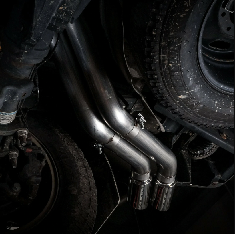 Stainless Works® (17-22) F-250/F-350 304SS 1-7/8" x 3" Cat-Back System