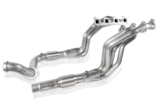 Stainless Works® (11-20) F-250/F-350 304SS 1-7/8" x 3" Long Tube Headers with Catted Mid-Pipes