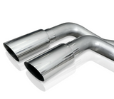 Stainless Works® (11-16) F-250/F-350 304SS 3" Dual Turbo Chambered Cat-Back System with X-Pipe