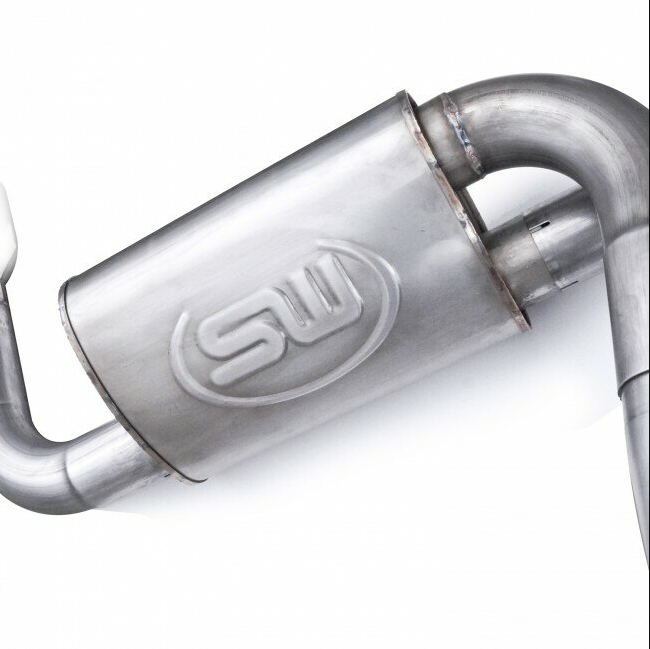 Stainless Works® (16-18) Focus RS 304SS 3" Turbo Chambered Cat-Back System