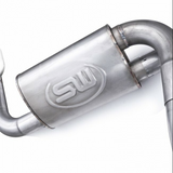 Stainless Works® (16-18) Focus RS 304SS 3" Turbo Chambered Cat-Back System