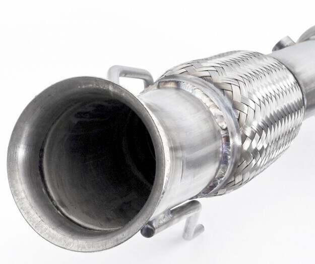 Stainless Works® (16-18) Focus RS 304SS Catted Down Pipe