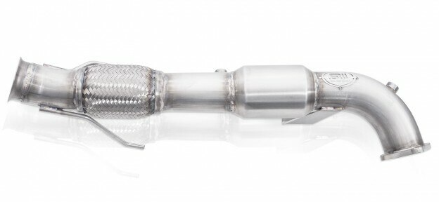 Stainless Works® (16-18) Focus RS 304SS Catted Down Pipe