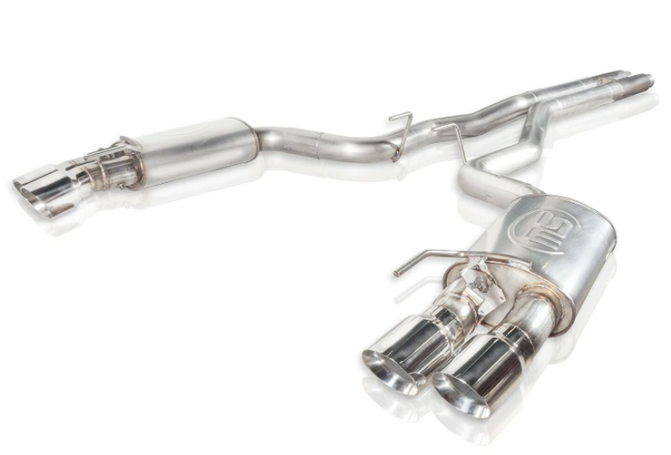 Stainless Works® (18-23) Mustang GT 304SS 3" Legend Series Dual Turbo Chambered Cat-Back System without AEV (CLASSIC SOUND)