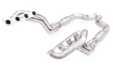 Stainless Power® (15-23) Mustang GT 304SS 1-7/8" x 3" Long Tube Headers with Catted Mid-Pipes