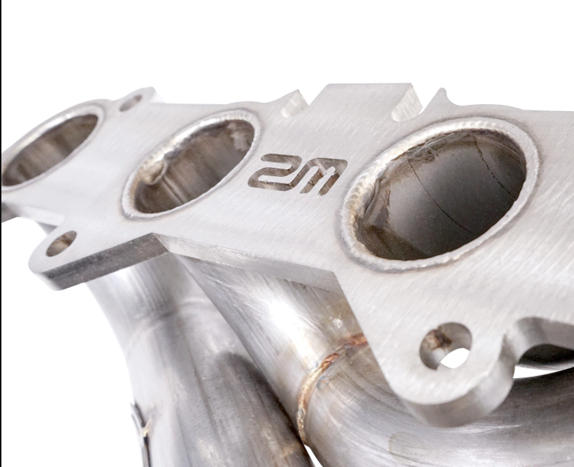 Stainless Power® (15-23) Mustang GT 304SS 1-7/8" x 3" Long Tube Headers with Catted Mid-Pipes
