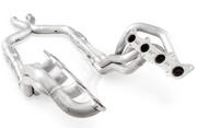 Stainless Power® (11-14) Mustang GT 304SS 1-7/8" x 3" Long Tube Headers with Catted X-Pipe
