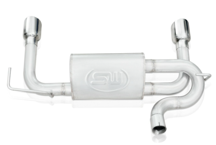 Stainless Works® (07-18) Wrangler JK 304SS 3" Axle-Back System
