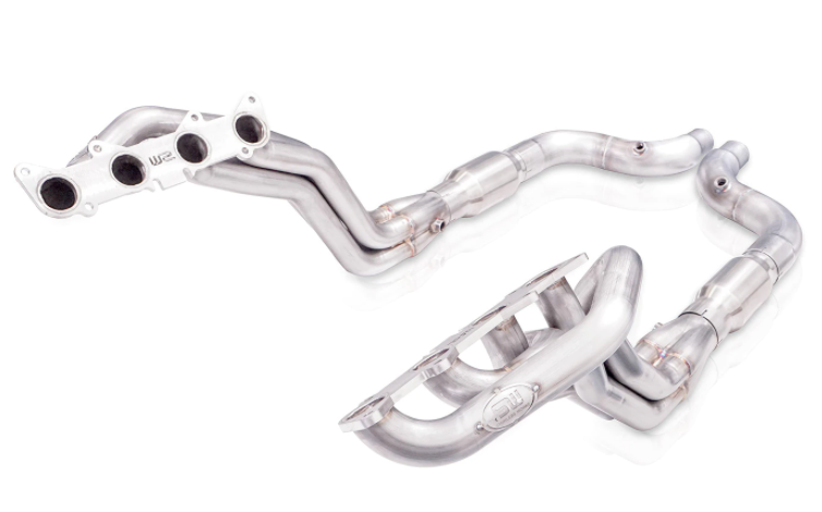 Stainless Works® (20-23) GT500 1-7/8" x 3" 304SS Long Tube Headers with Catted Mid-Pipes