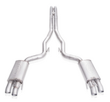 Stainless Works® (15-20) GT350/GT350R 304SS 3" Dual Turbo Chambered Cat-Back System