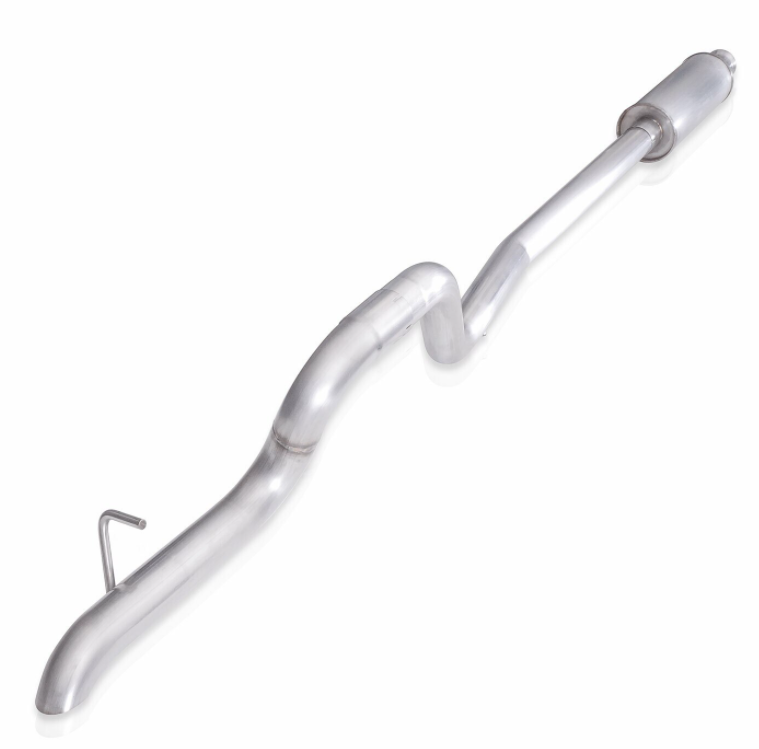 Stainless Works® (18-23) Wrangler JL 304SS 2.5" Retro Chambered Cat-Back System Rear Dump Exit