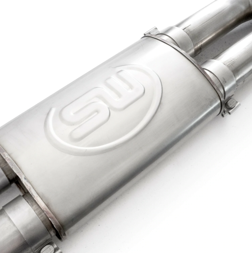 Stainless Works® (08-10) G8 GT 304SS 3" Dual Turbo Chambered Cat-Back System