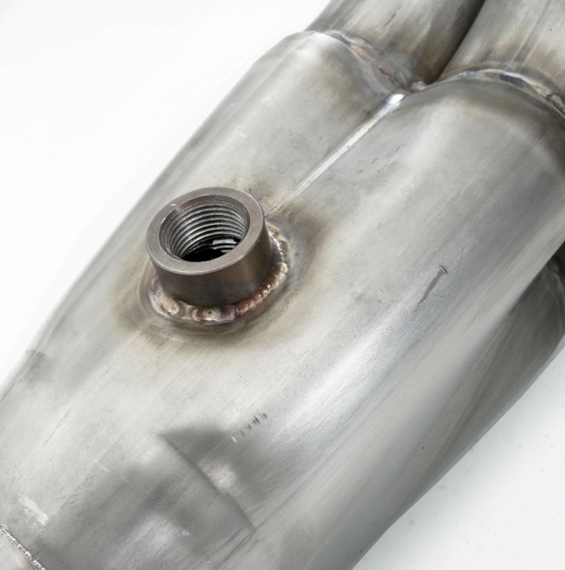 Stainless Works® (08-10) G8/GT 304SS 3" Long Tube Headers with Catted Mid-Pipes