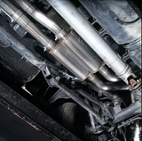 Stainless Works® (19-23) RAM 1500 304SS 1-7/8" x 3" Long Tube Headers with Catted Mid-Pipes