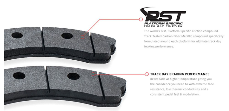 Power Stop® (05-23) Mopar SRT Track Day Plain Rear Brake Kit (4/6-Piston Front Calipers)